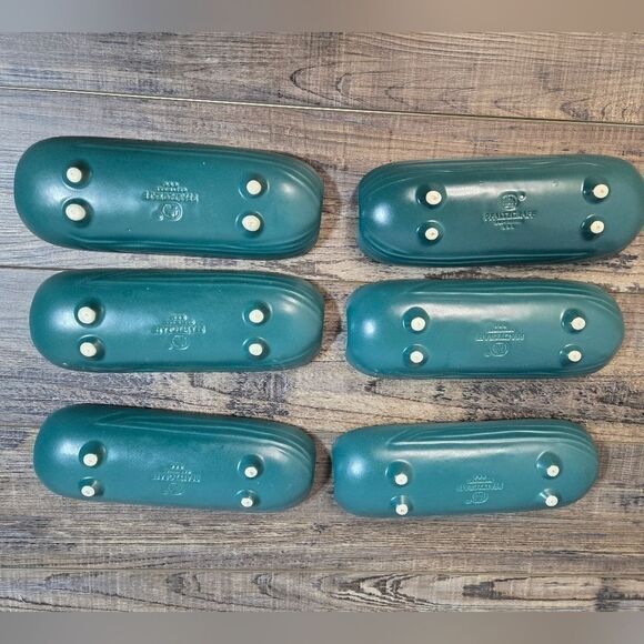 Vintage Pfaltzgraff corn cob dish dark green 6 total stackable - Picture 3 of 8